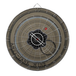 オリーブ・ドラブのアンチタンク鉱山 ダーツボード