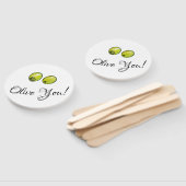 オリーブ ハンドファン (組立なし)