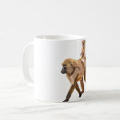 オリーブ・バブーン コーヒーマグカップ (正面左)