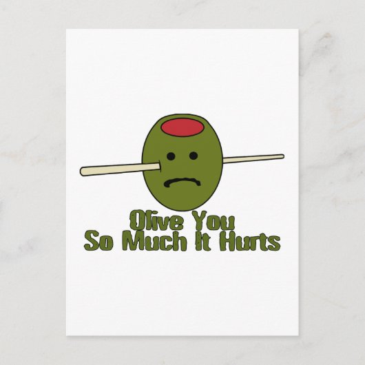 オリーブ ポストカード (正面)