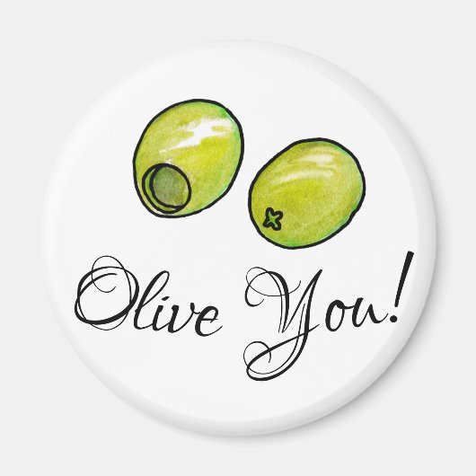 オリーブ マグネット (正面)