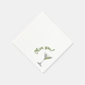 オリーブ・マルティーニ「オリーブ・ユー!」 カクテルナプキンス スタンダードカクテルナプキン (角)