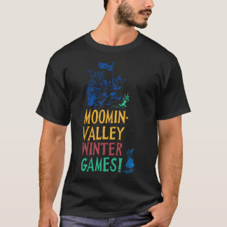 オリーブ ムーミンの冬の狂騒 ランニングキャラクター Tシャツ