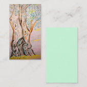 オリーブ 名刺 (正面/裏面)