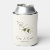 オリーブ 缶クーラー (缶正面)