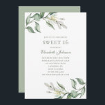 オリーブ。花Sweet 16.夏の16th誕生日 招待状<br><div class="desc">オリブとの甘い16誕生日の招待。連絡お願いもし追加のアイテム</div>