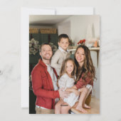 オリーブ ４家族写真コラージュ シーズンカード (裏面)