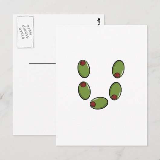 オリーブu ポストカード (正面/裏面)