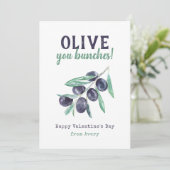 オリーブYou Bunches Kids Schoolバレンタインのカード シーズンカード (スタンド正面)