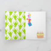 オリー養老バースデーパーティー カード (内部)