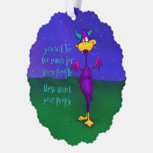 オリー、紙オーナメントカード オーナメントカード (左)