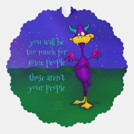 オリー、紙オーナメントカード オーナメントカード