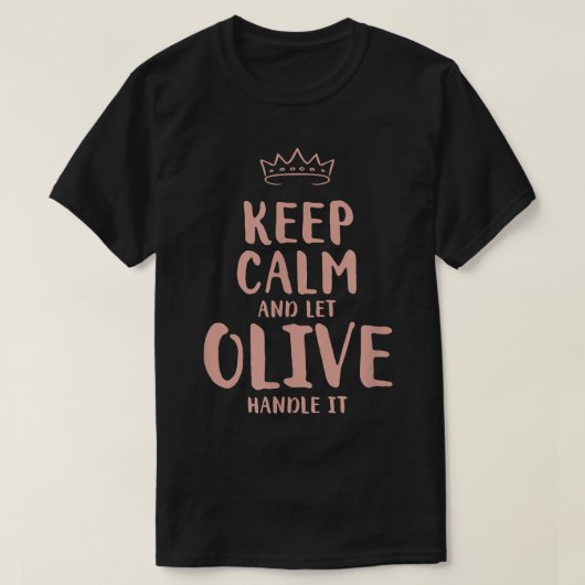 オリ保ーブパーソナライズされたカル名フレンズおもしろいブ Tシャツ (デザイン正面)