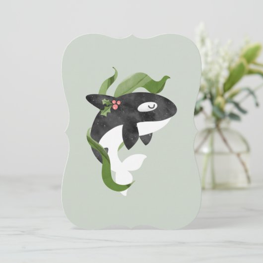 オルカのクリスマスカード (スタンド正面)