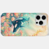 オルカの花の世界 Case-Mate iPhoneケース (裏面 (横))