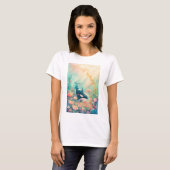 オルカの花の世界 Tシャツ (正面フル)