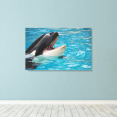 オルカキャンバス キャンバスプリント (インサイチュ (ウッドフロア))