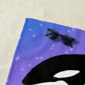 オルカキラークジラ銀河系 ビーチタオル (インサイチュ)