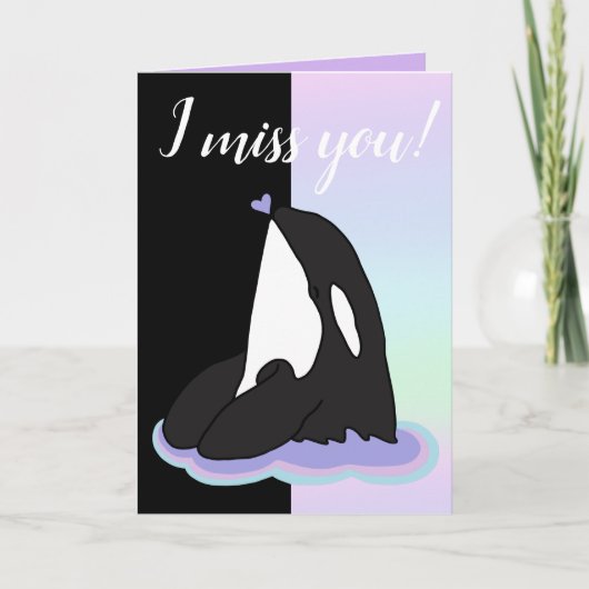 オルカキラークジラ カード (正面)