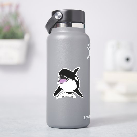 オルカキラークジラ シール (HydroFlask)