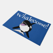 オルカキラークジラ ドアマット (アングル)