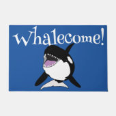 オルカキラークジラ ドアマット (正面)