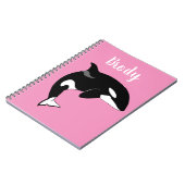 オルカキラークジラ ノートブック (左側)