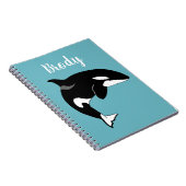 オルカキラークジラ ノートブック (右側)