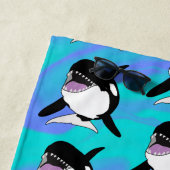 オルカキラークジラ ビーチタオル (インサイチュ)