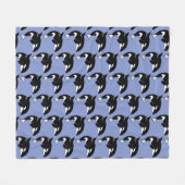 オルカキラークジラ フリースブランケット (正面(横))