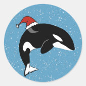 オルカキラークジラ ラウンドシール (正面)