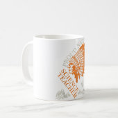 オルカキラーホエールドルフィン海洋生物学者 コーヒーマグカップ (正面左)