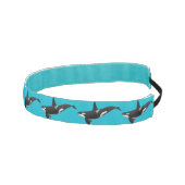 オルカキラーホエールヘッドバンド アスレチックヘッドバンド (右)