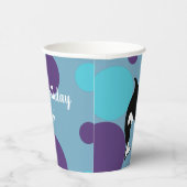 オルカキラーホエール誕生日 紙コップ (右)