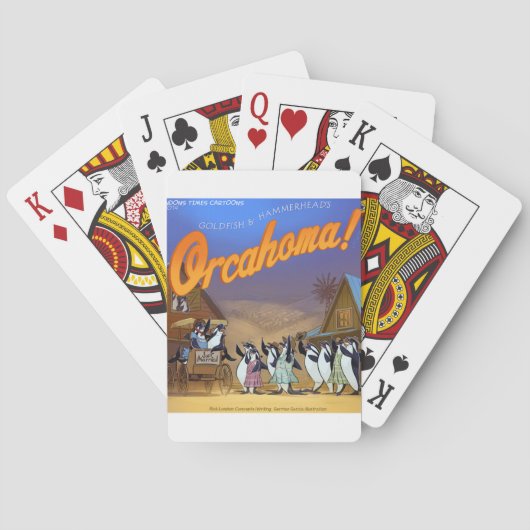 オルカクジラ劇場 トランプ (裏面)