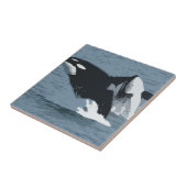 オルカクジラ タイル (側面)