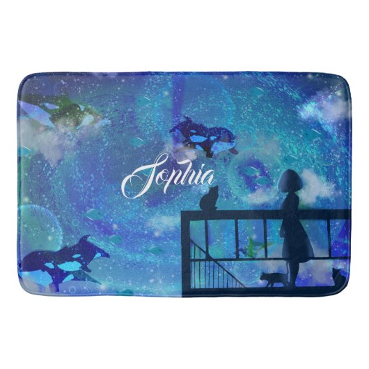 オルカクジラ バスマット (正面)