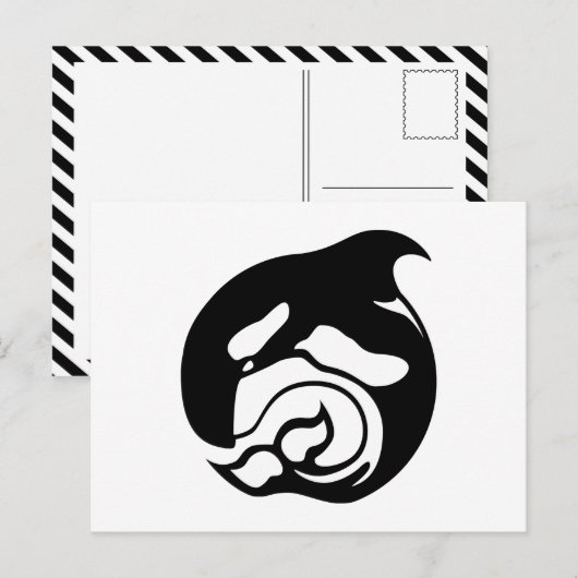 オルカクジラ ポストカード (正面/裏面)