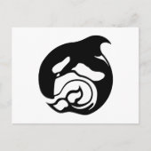 オルカクジラ ポストカード (正面)