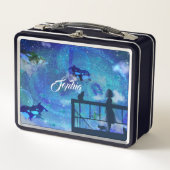 オルカクジラ メタルランチボックス (正面)