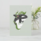 オルカクリスマス シーズンカード (スタンド正面)