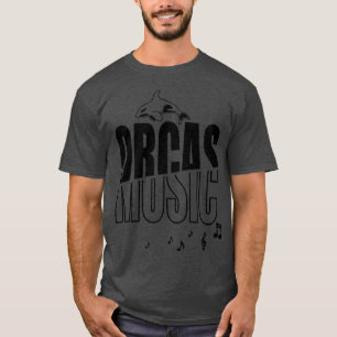オルカスアンドミュージックミュージシャンピアノコーアクジラ Tシャツ