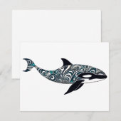 オルカドールスモール ノートカード (正面/裏面)