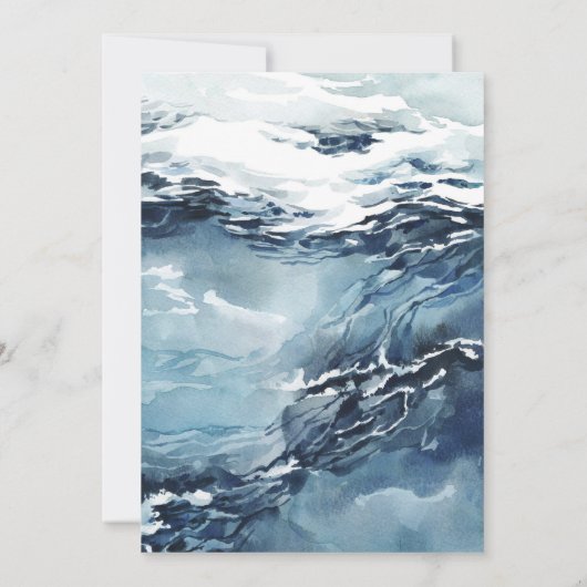 オルカファースト誕生日招待状 招待状 (裏面)