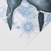 オルカブルーコンパスヴィンテージマップ 薄葉紙 (詳細)