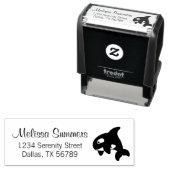 オルカホエールアドレス セルフインキングスタンプ (インサイチュ)