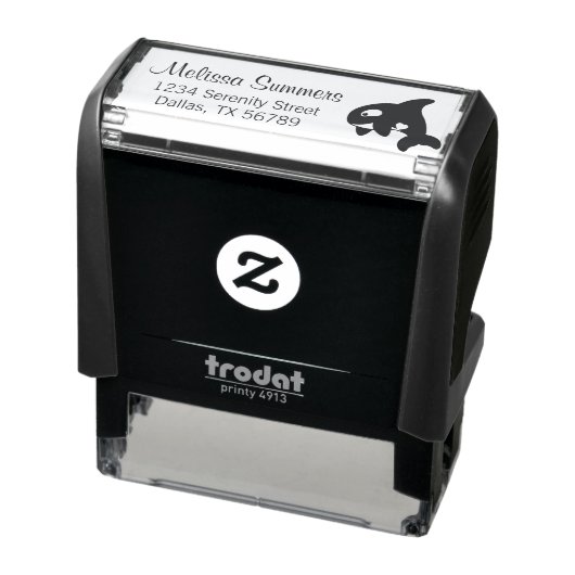 オルカホエールアドレス セルフインキングスタンプ (商品)