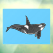 オルカラインアートデザイン ウィンドウサイン (シート3)