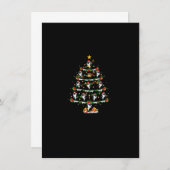 オルカ恋人クリスマスライトオルカクリスマスツリープルラブ 招待状 (正面/裏面)