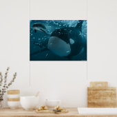 オルカ狩りポーポワ ポスター (キッチン)